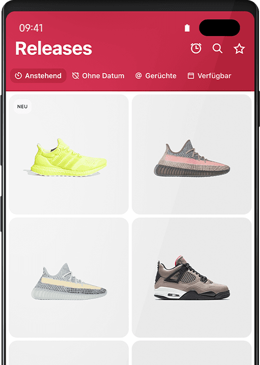 Release-Kalender der HEAT MVMNT App